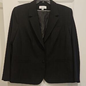 Calvin Klein Women's Black Blazer